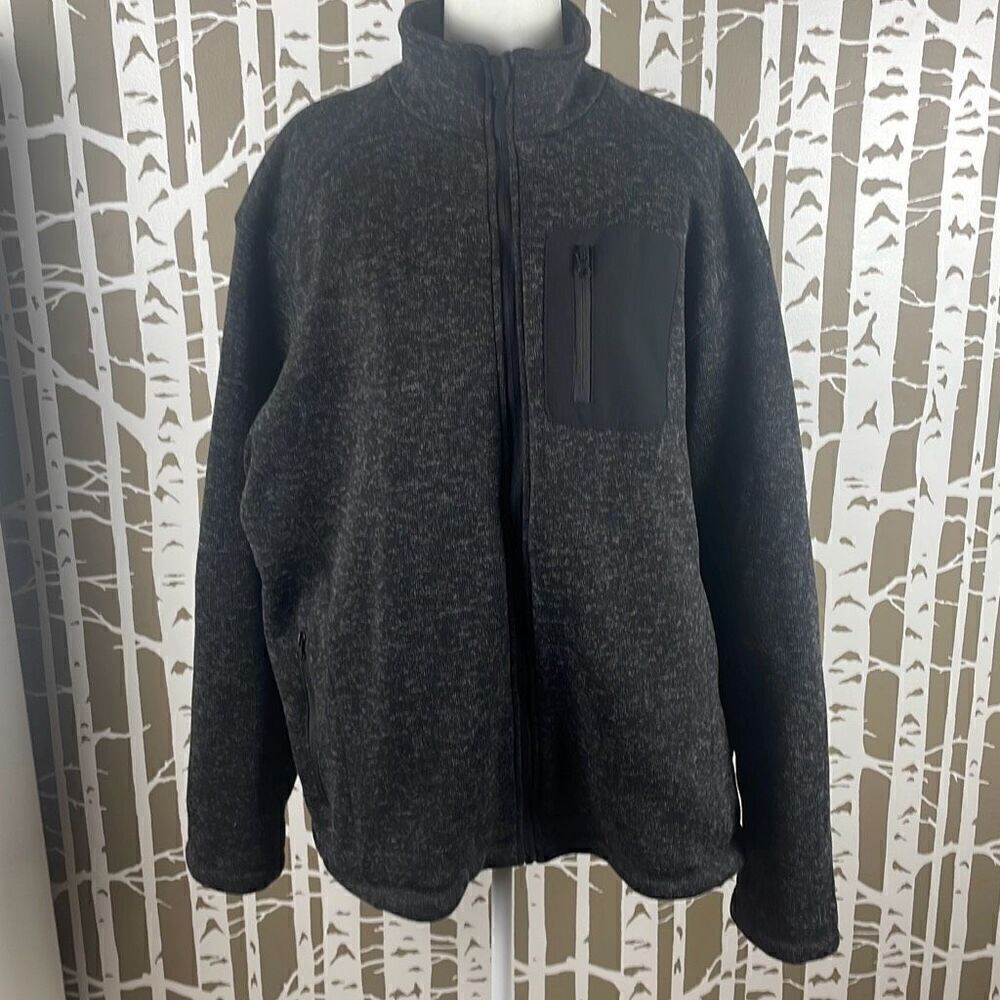 Hammacher Schlemmer Men’s Sweater Fleece Jacket XL